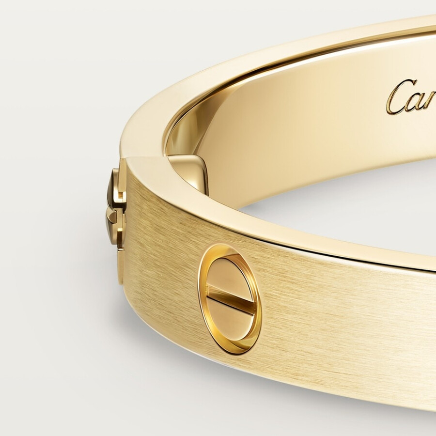 love-armband klassisches modell gebürstet 4 diamanten