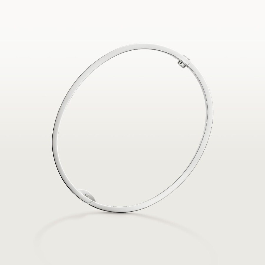 love-armband klassisches modell mit strasssteinen besetzt
