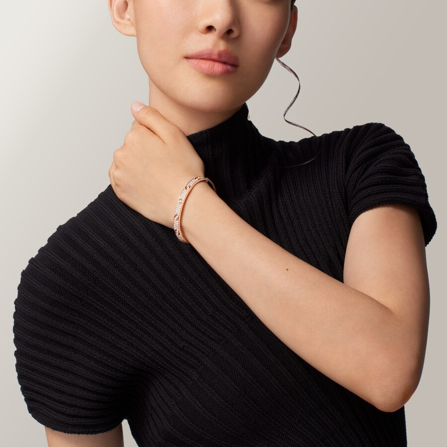 love-armband klassisches modell mit pavé-fassung 10 diamanten