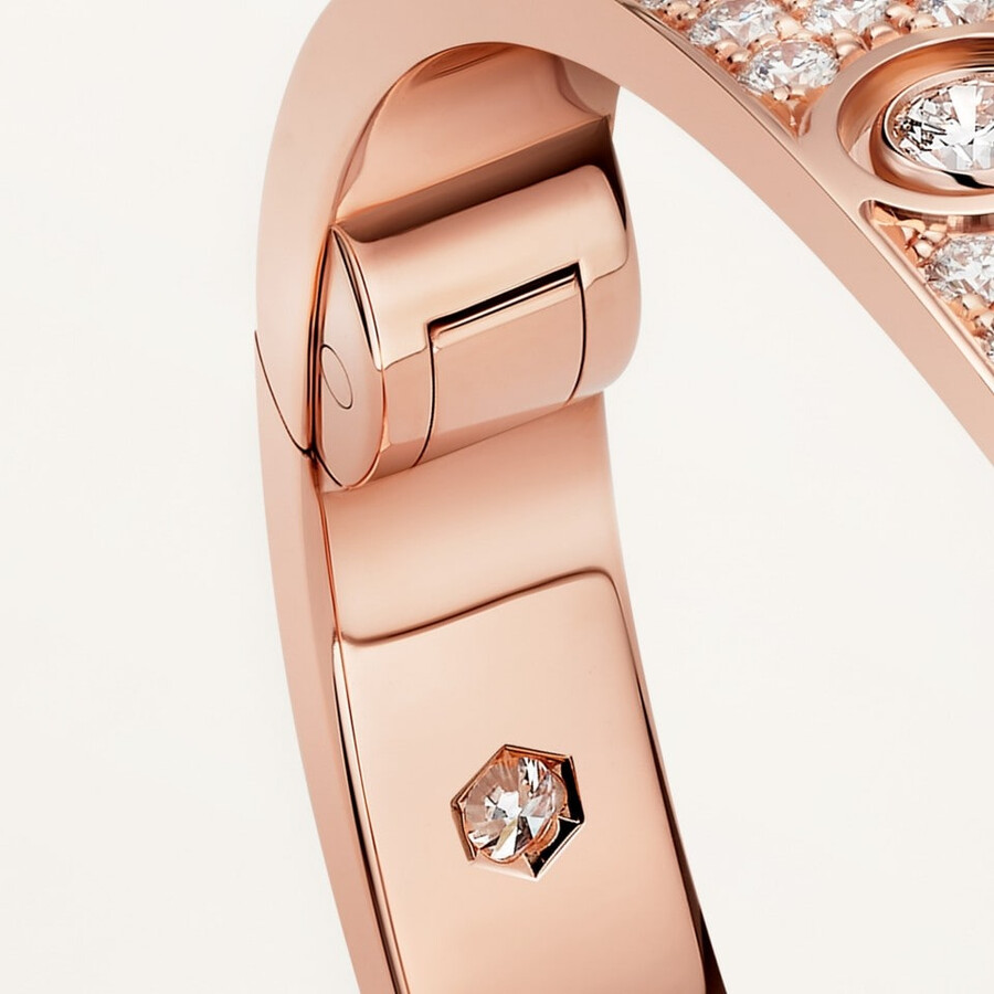 love-armband klassisches modell mit pavé-fassung 10 diamanten