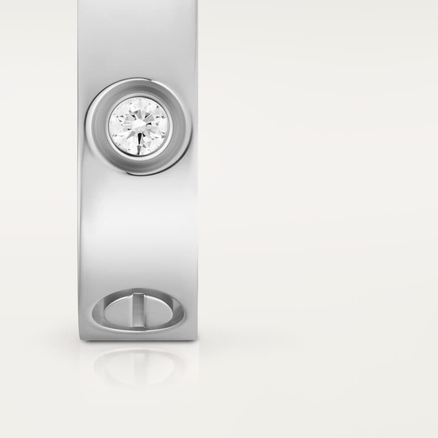 love-ring klassisches modell 3 diamanten