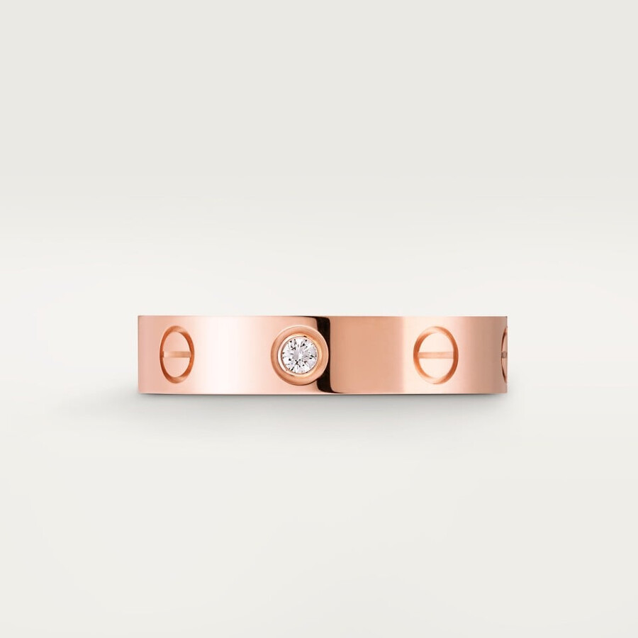 love-ring kleines modell 1 diamant