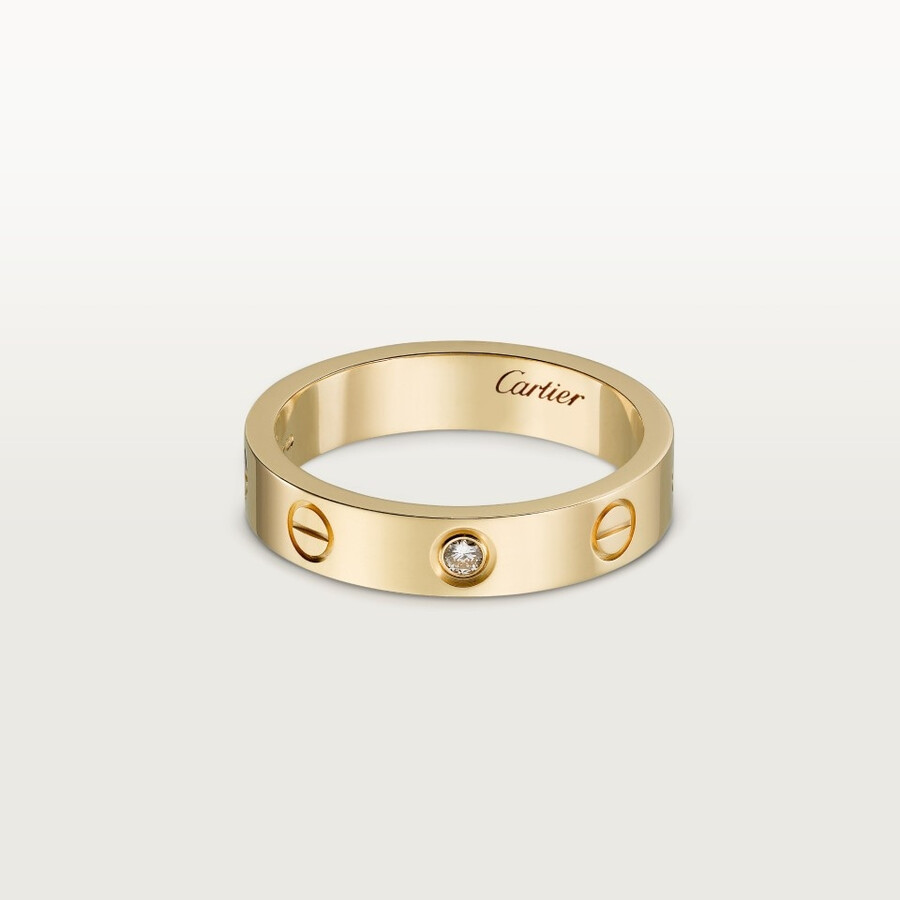 love-ring kleines modell 1 diamant