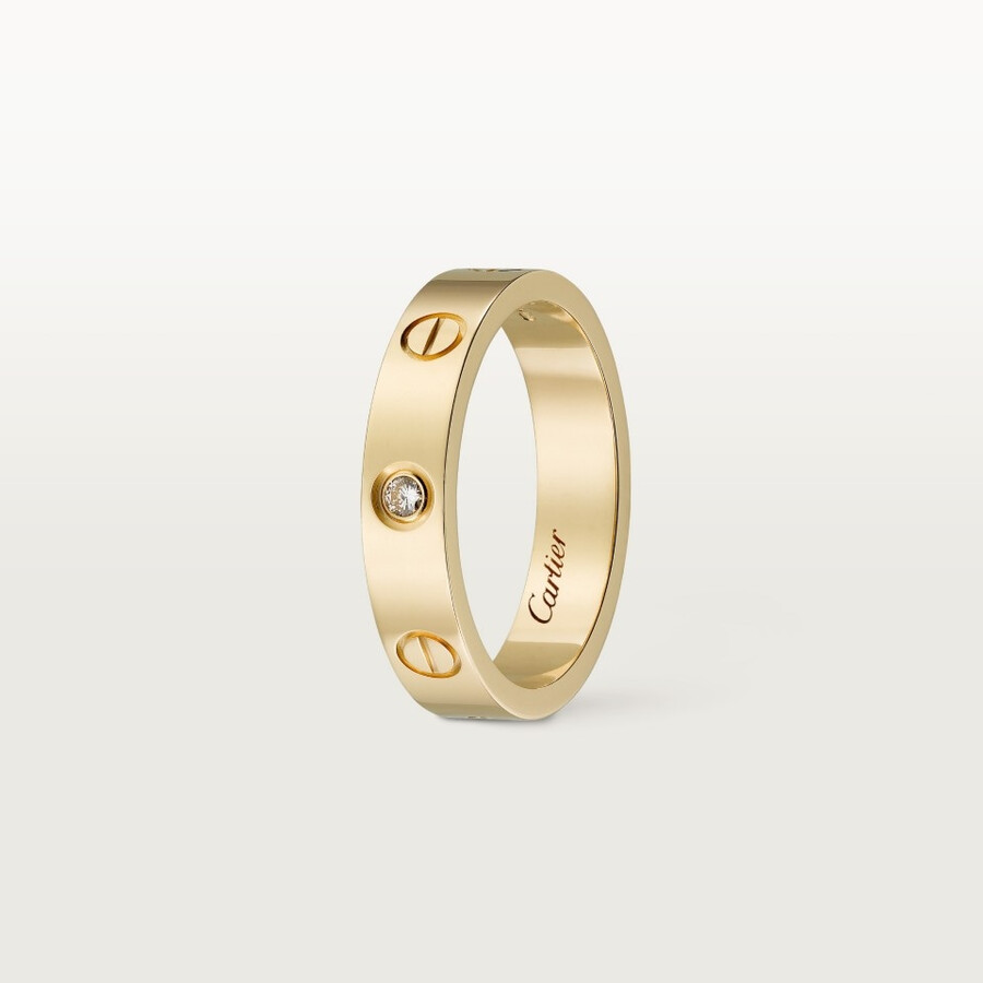 love-ring kleines modell 1 diamant