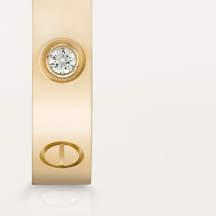 love-ring kleines modell 1 diamant