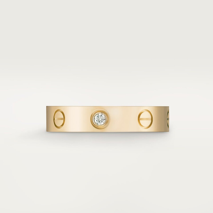 love-ring kleines modell 1 diamant