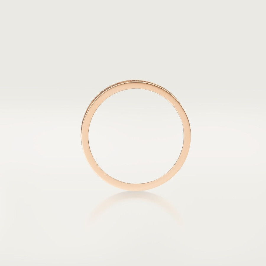 love-ring kleines modell mit pavé-fassung