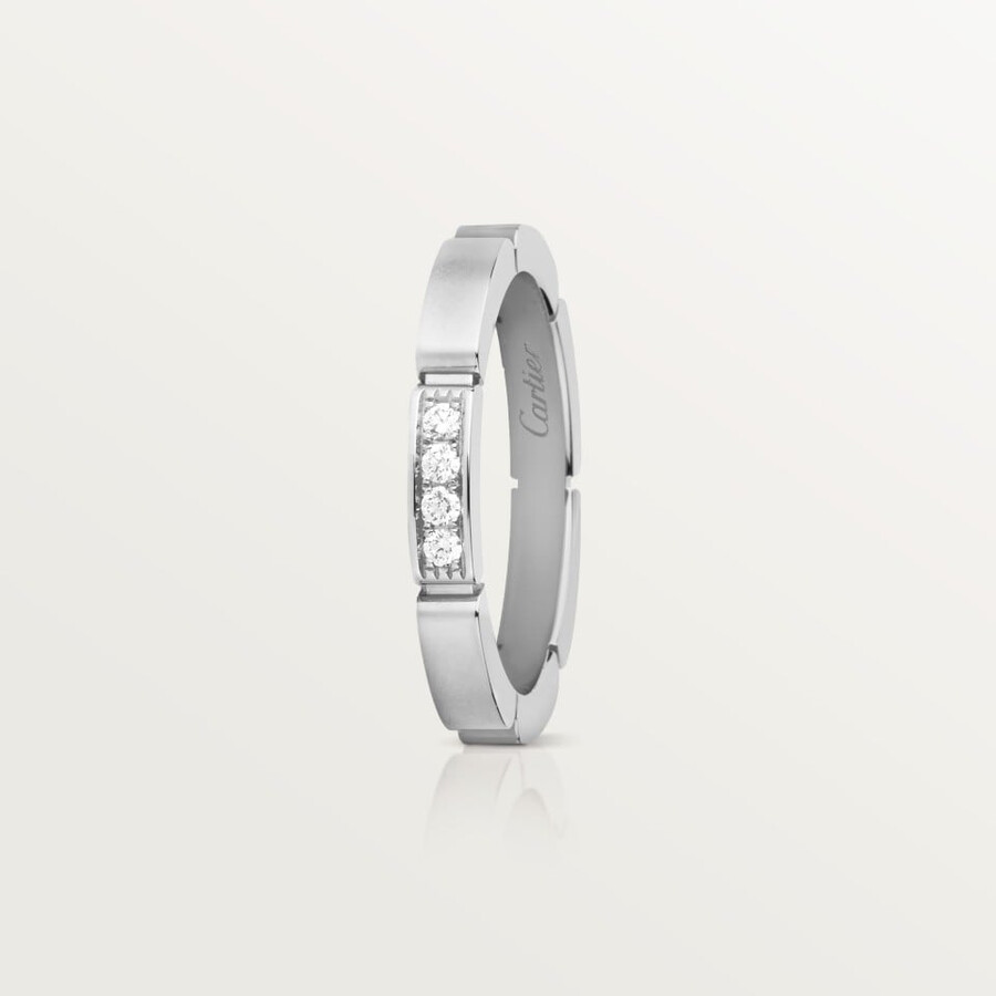 ehering maillon panthère 4 diamanten