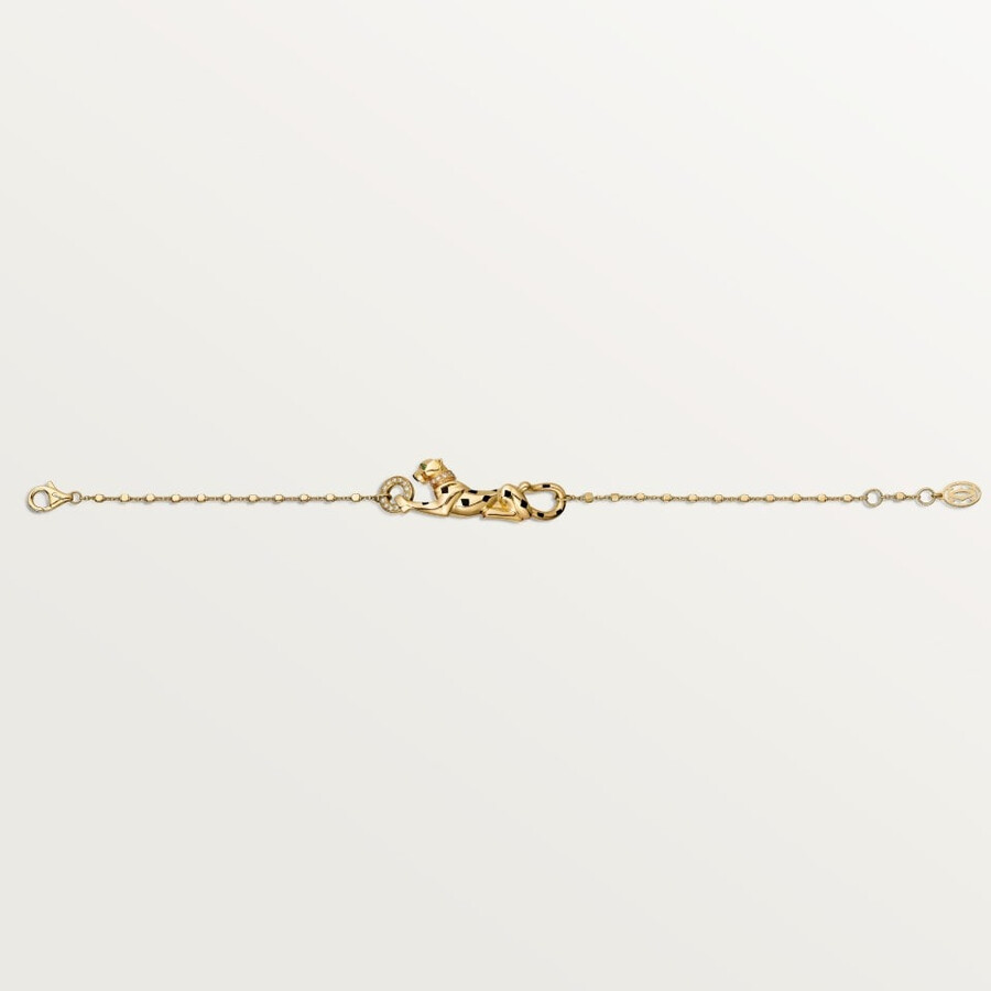 panthère de cartier-armband an kette diamanten