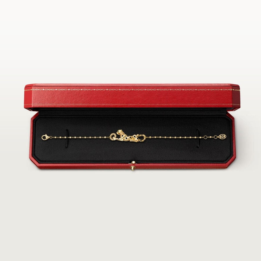 panthère de cartier-armband an kette diamanten