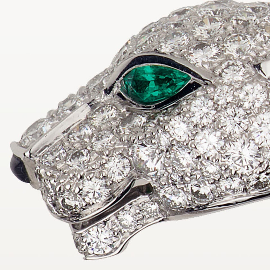 cartier panthère-armband pavé