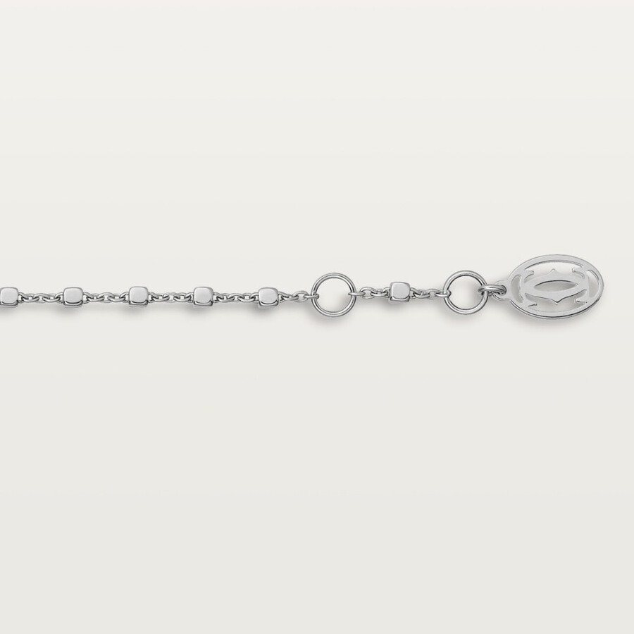 panthère de cartier-armband an kette halb gepflastert