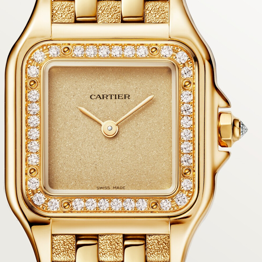panthère de cartier uhr kleines modell