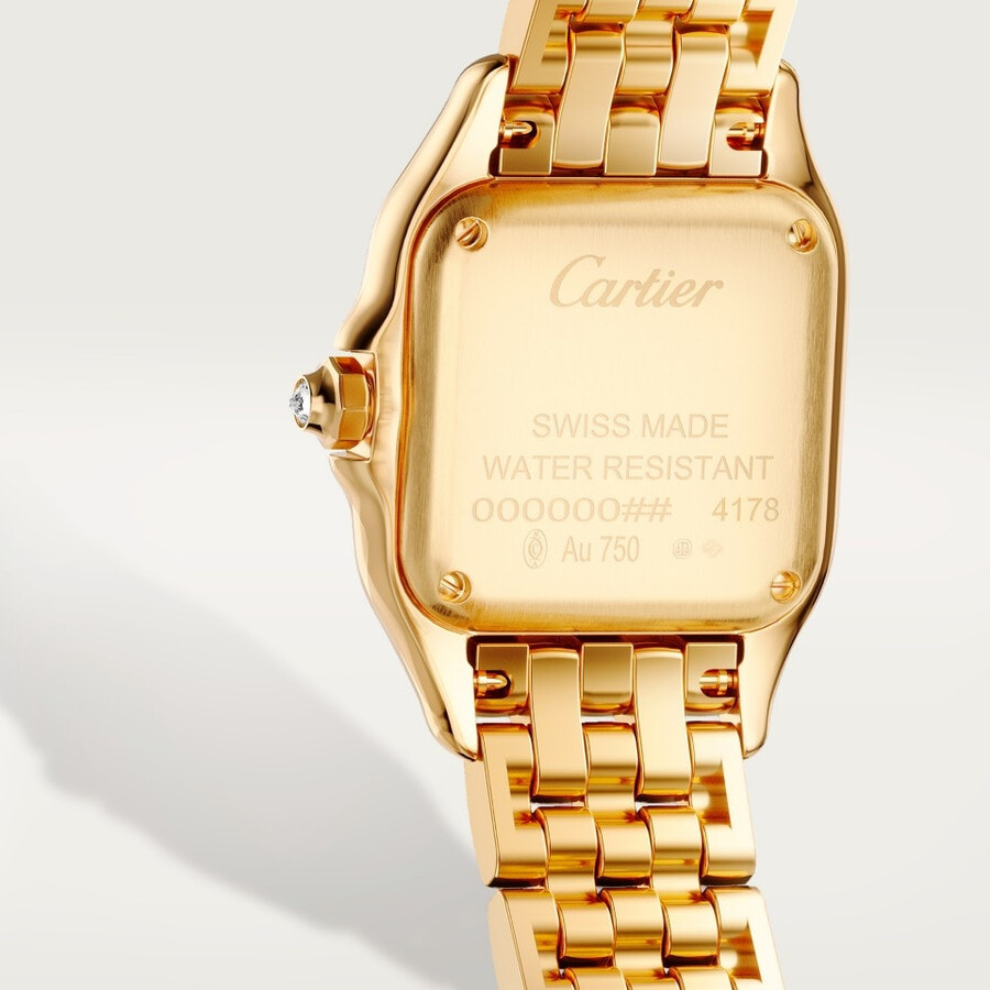 panthère de cartier uhr kleines modell