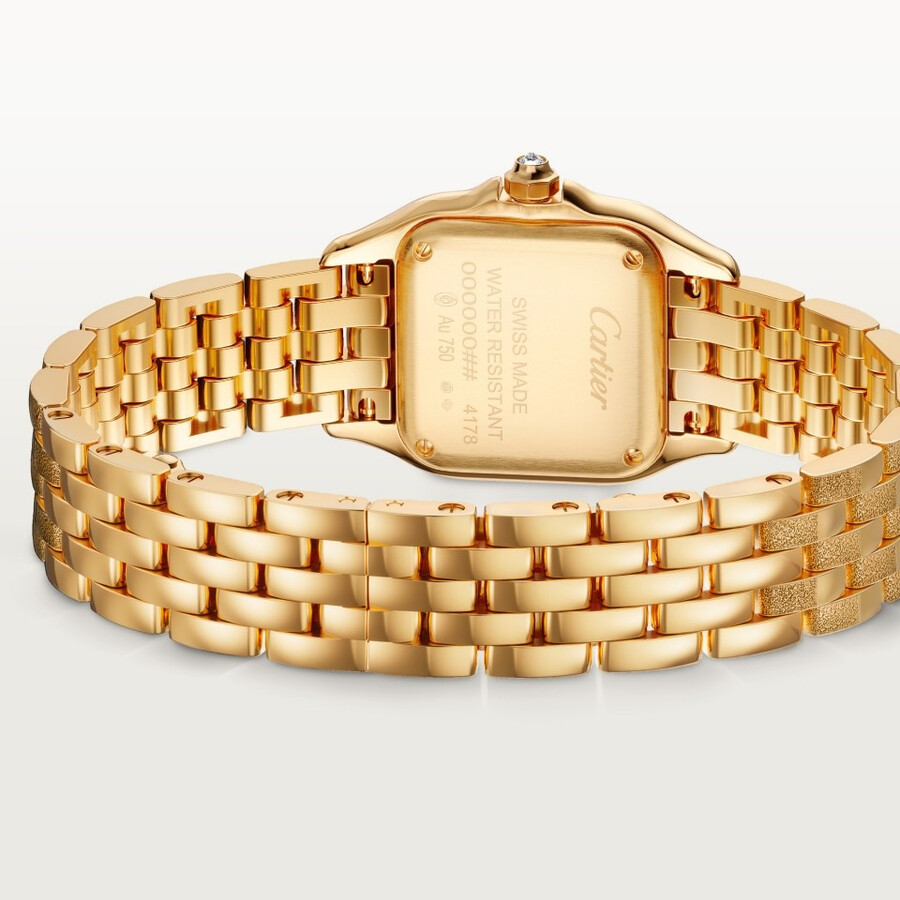 panthère de cartier uhr kleines modell