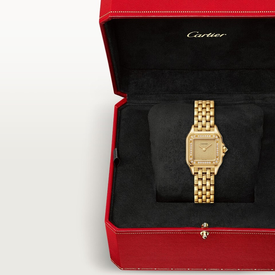 panthère de cartier uhr kleines modell