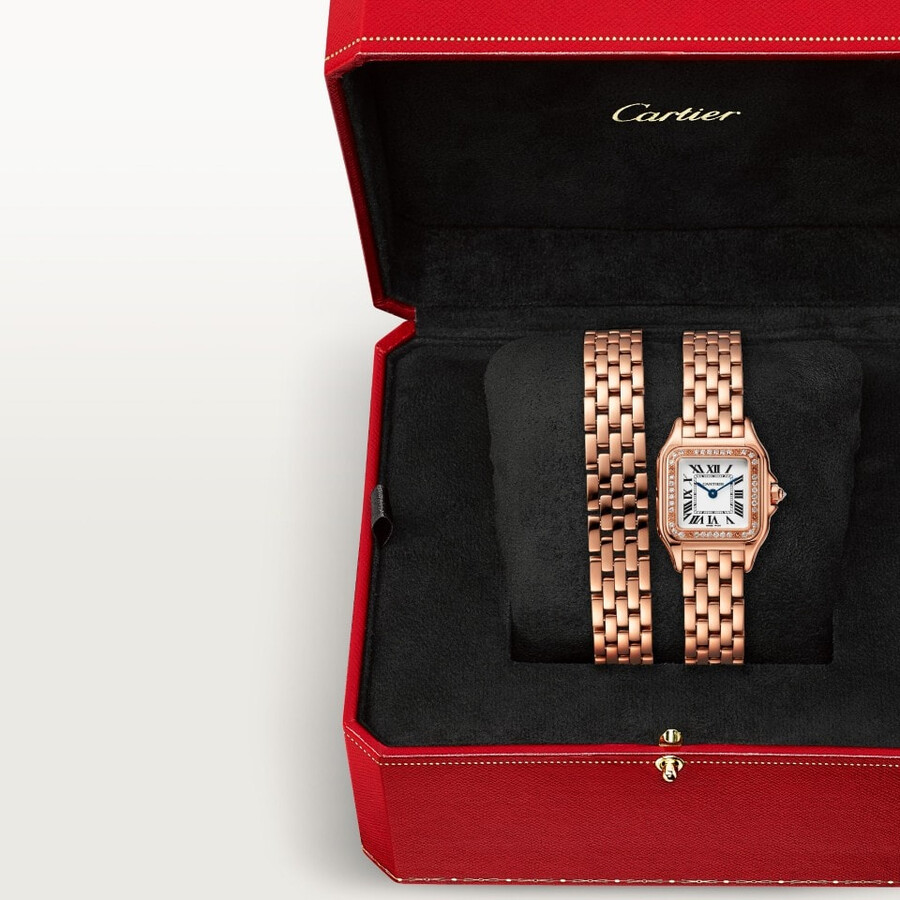 panthère de cartier uhr kleines modell