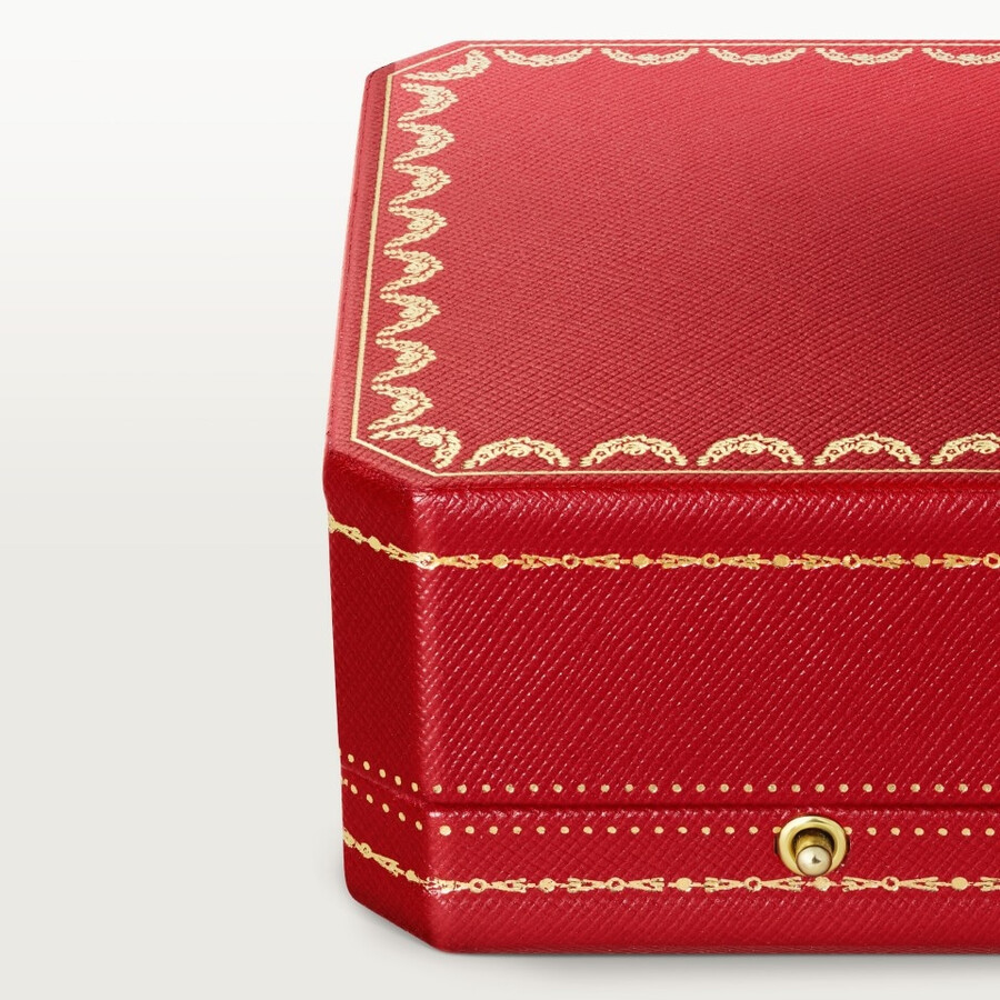 panthère de cartier ohrringe saphir großes modell gepflastert