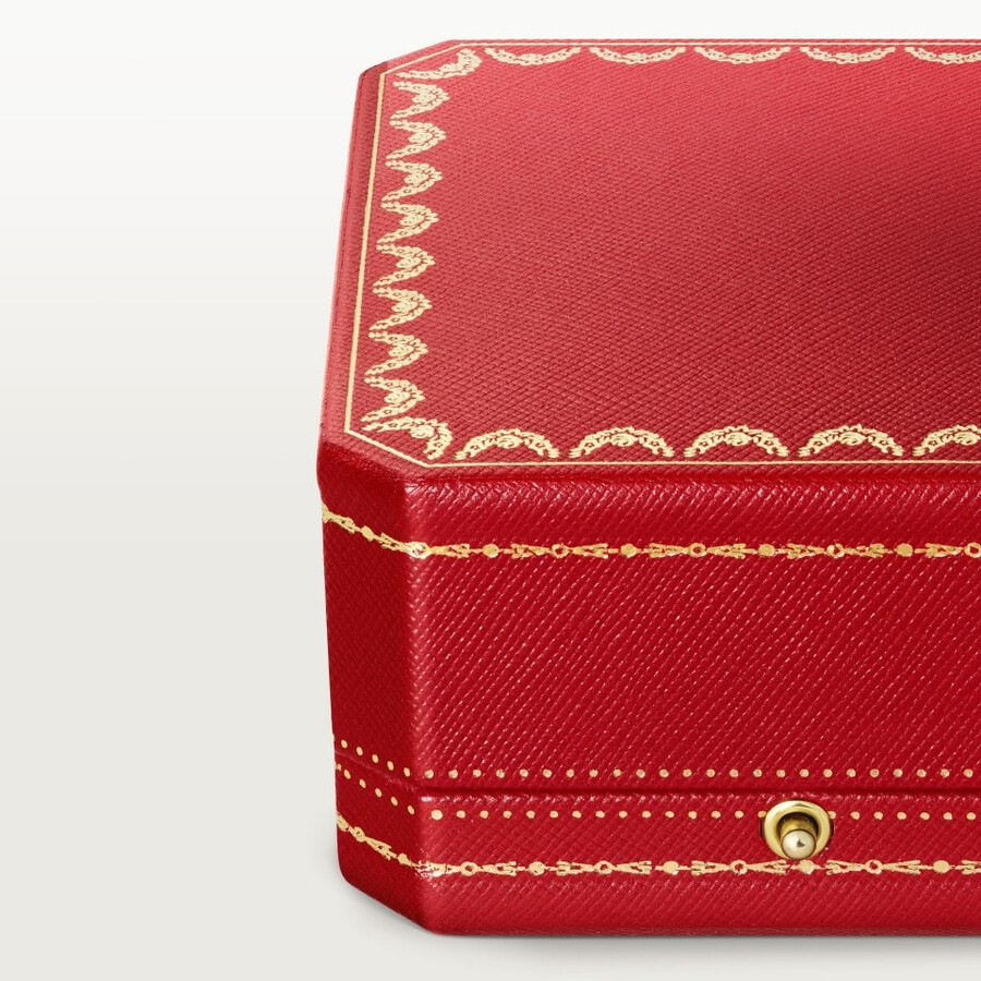 panthère de cartier ohrringe kleines modell mit pavé-fassung