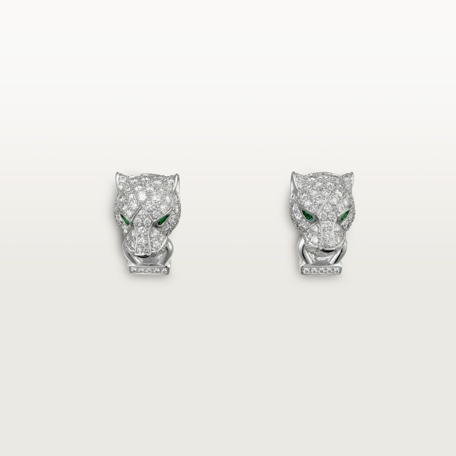 panthère de cartier ohrringe gepflastert