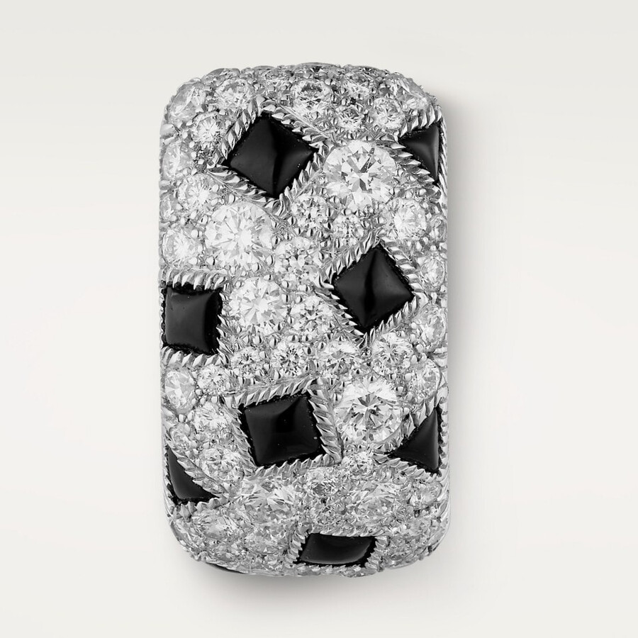 panthère de cartier ohrringe gepflastert