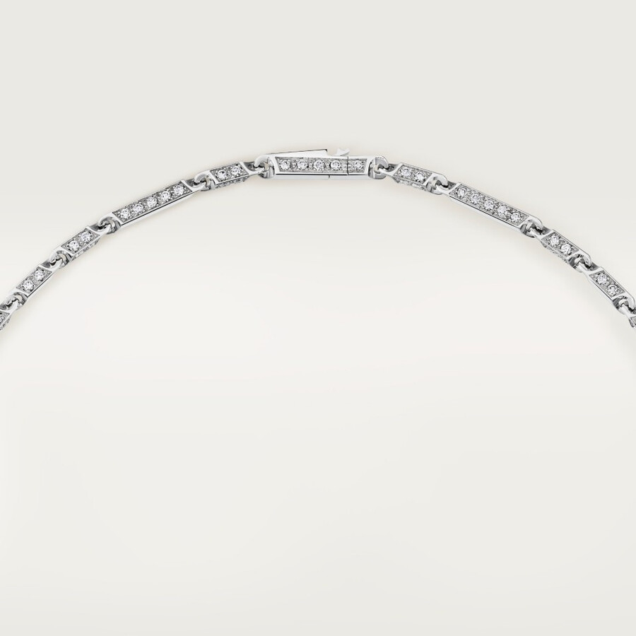 lange halskette panthère de cartier rubin vielseitig tragbar großes modell mit pavé-fassung