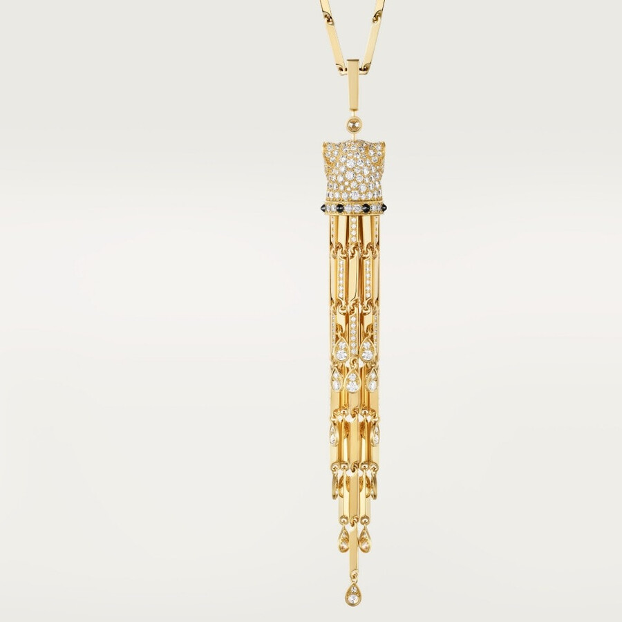 cartier panther-halskette
