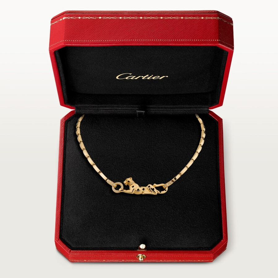cartier panther-anhänger diamanten