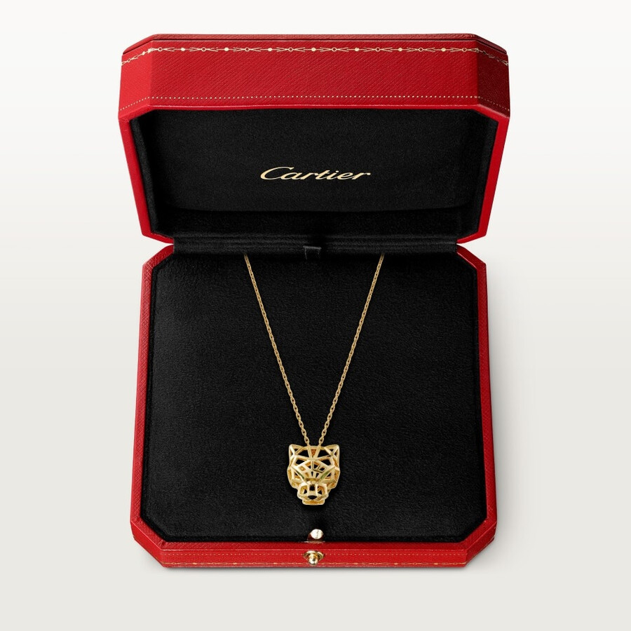 cartier panther-halskette