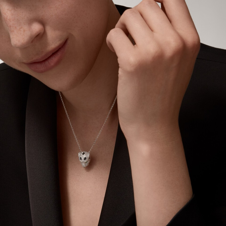 cartier panthère-anhänger gepflastert