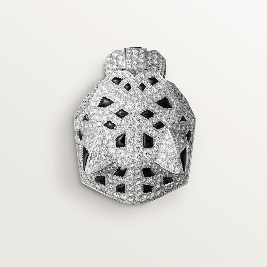 cartier panthère ring mit pavé-fassung