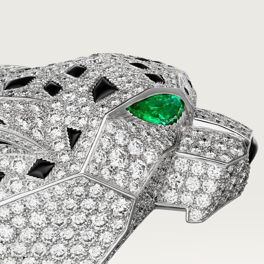 cartier panthère ring mit pavé-fassung