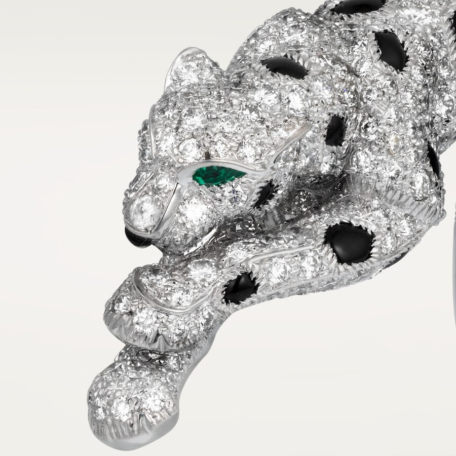 cartier panthère ring mit pavé-fassung
