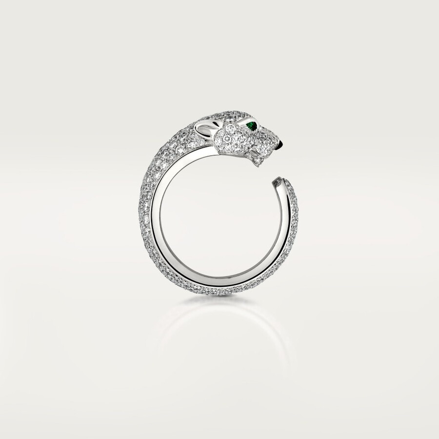 panthère de cartier-ring mittleres modell pavé