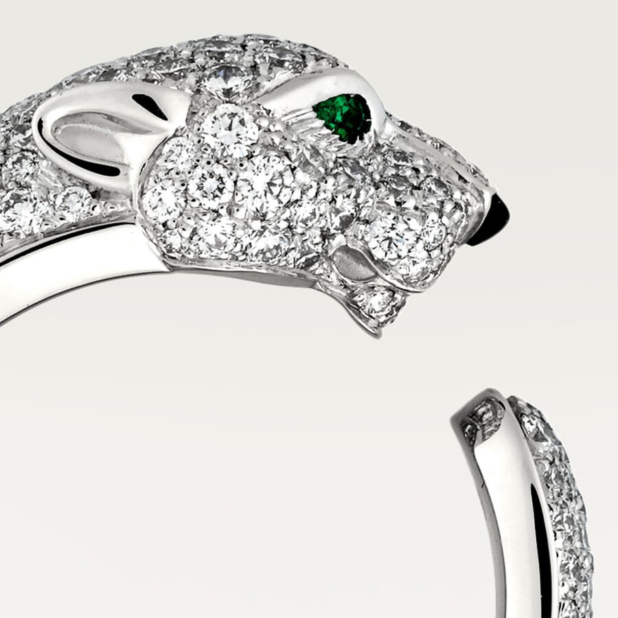 panthère de cartier-ring mittleres modell pavé