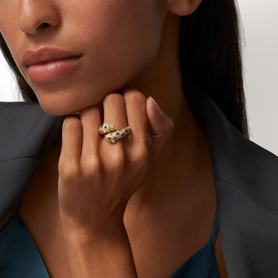 panthère de cartier-ring halbpaviert