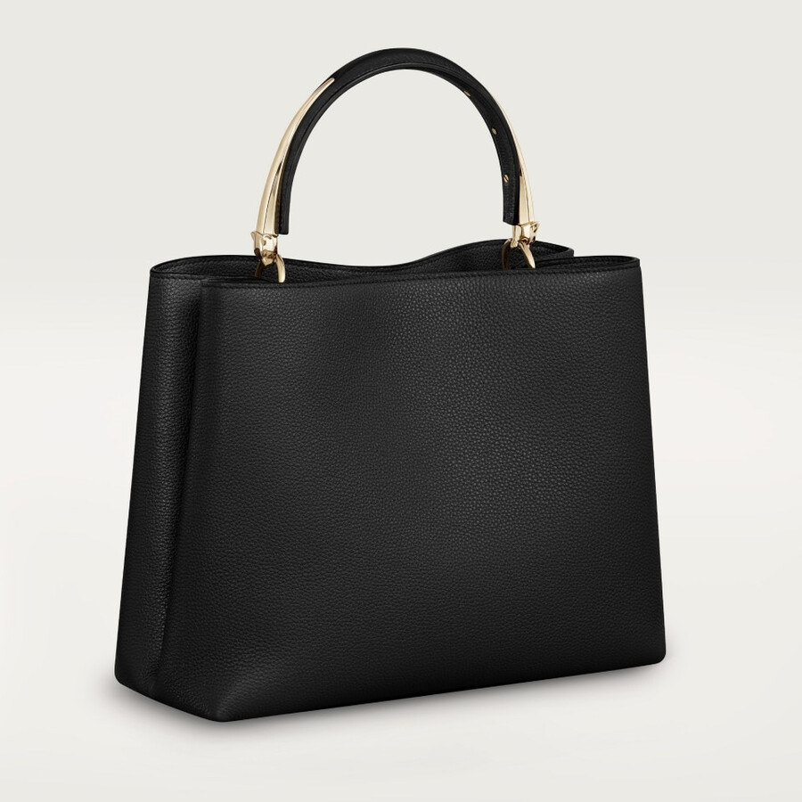 mittelgroße henkeltasche panther double