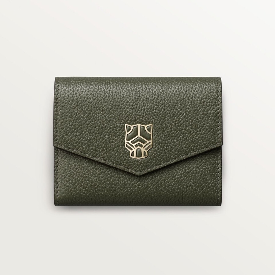 cartier panthère graphique mini-geldbörse