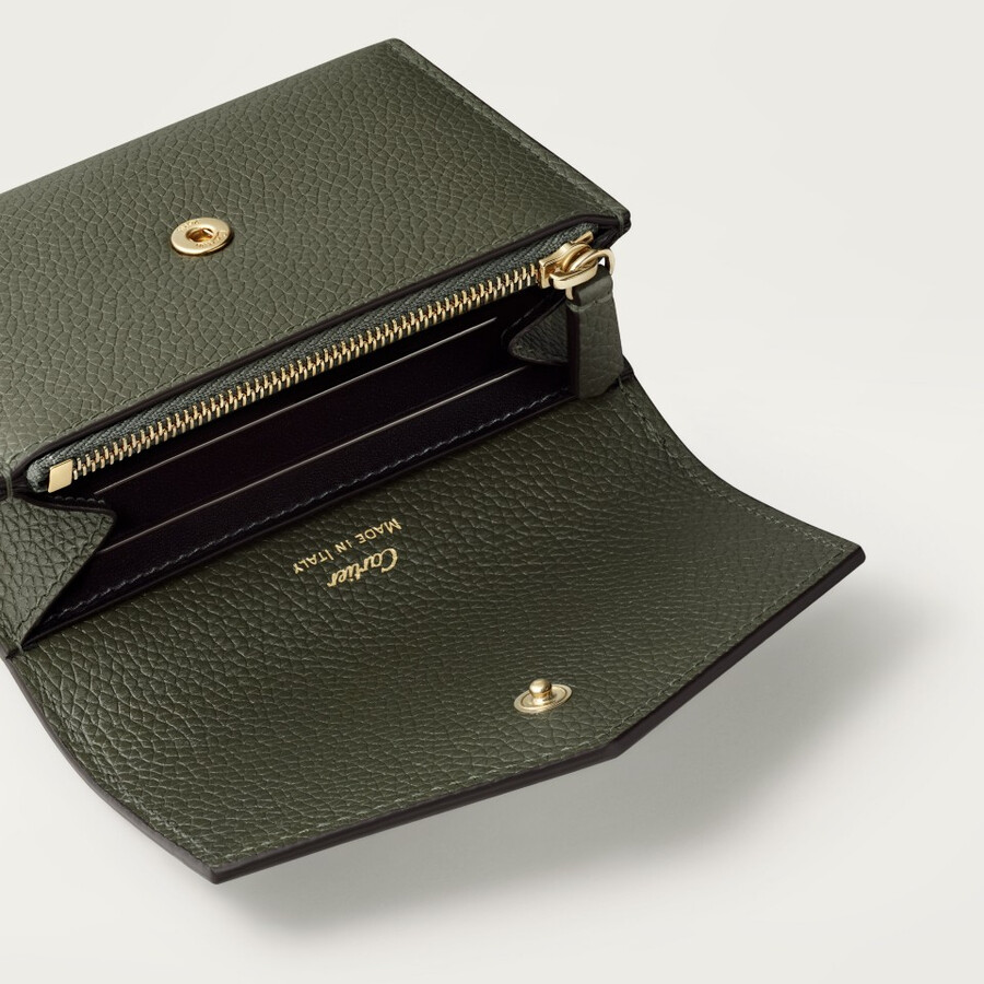 cartier panthère graphique mini-geldbörse