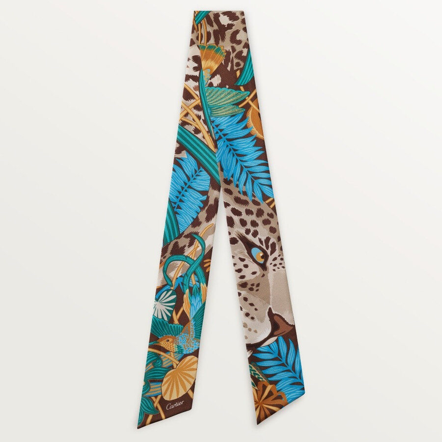 panther in the jungle bandeau
