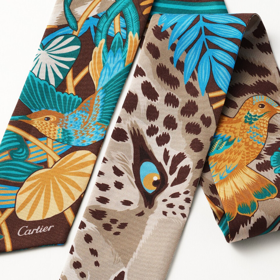 panther in the jungle bandeau