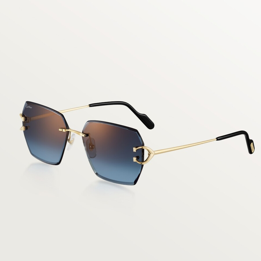 sonnenbrille klassisches c de cartier-motiv