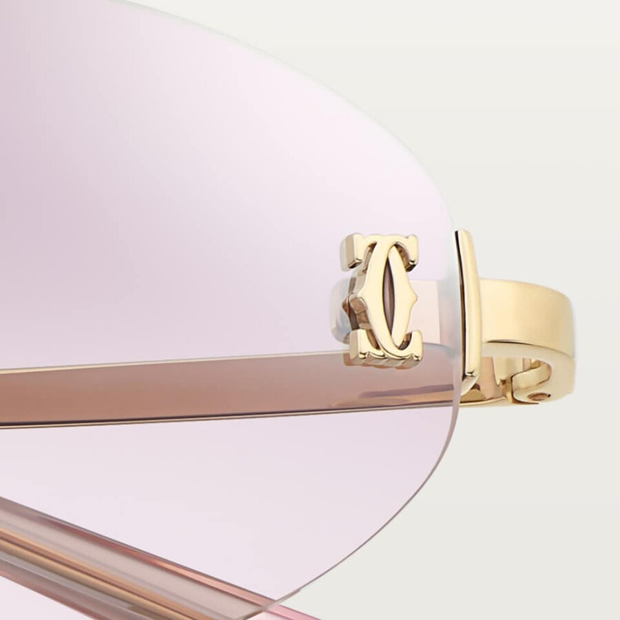 c de cartier sonnenbrille