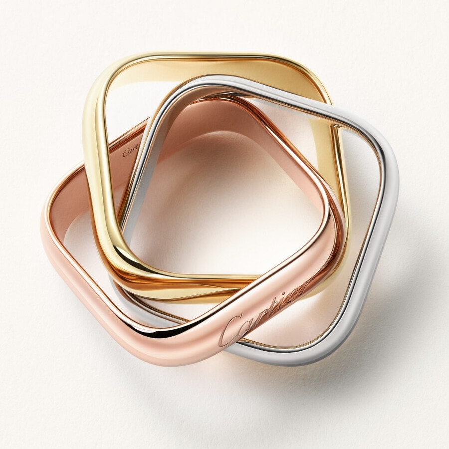 trinity-ring kissenförmig großes modell