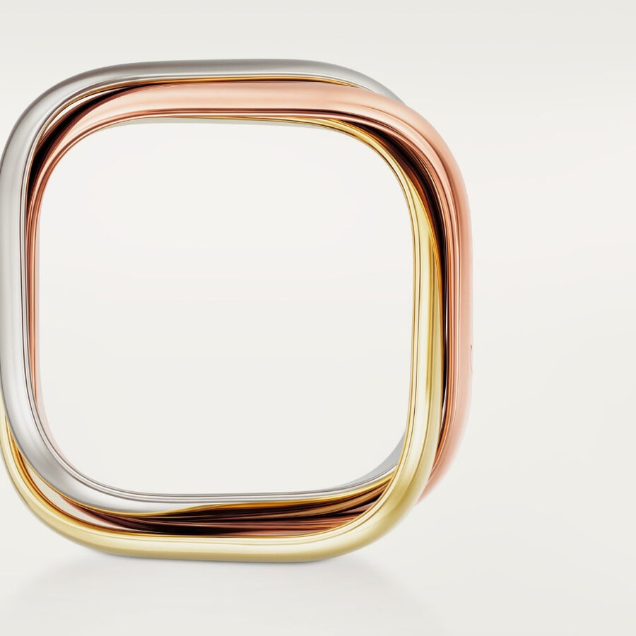 trinity-ring kissenförmig klassisches modell