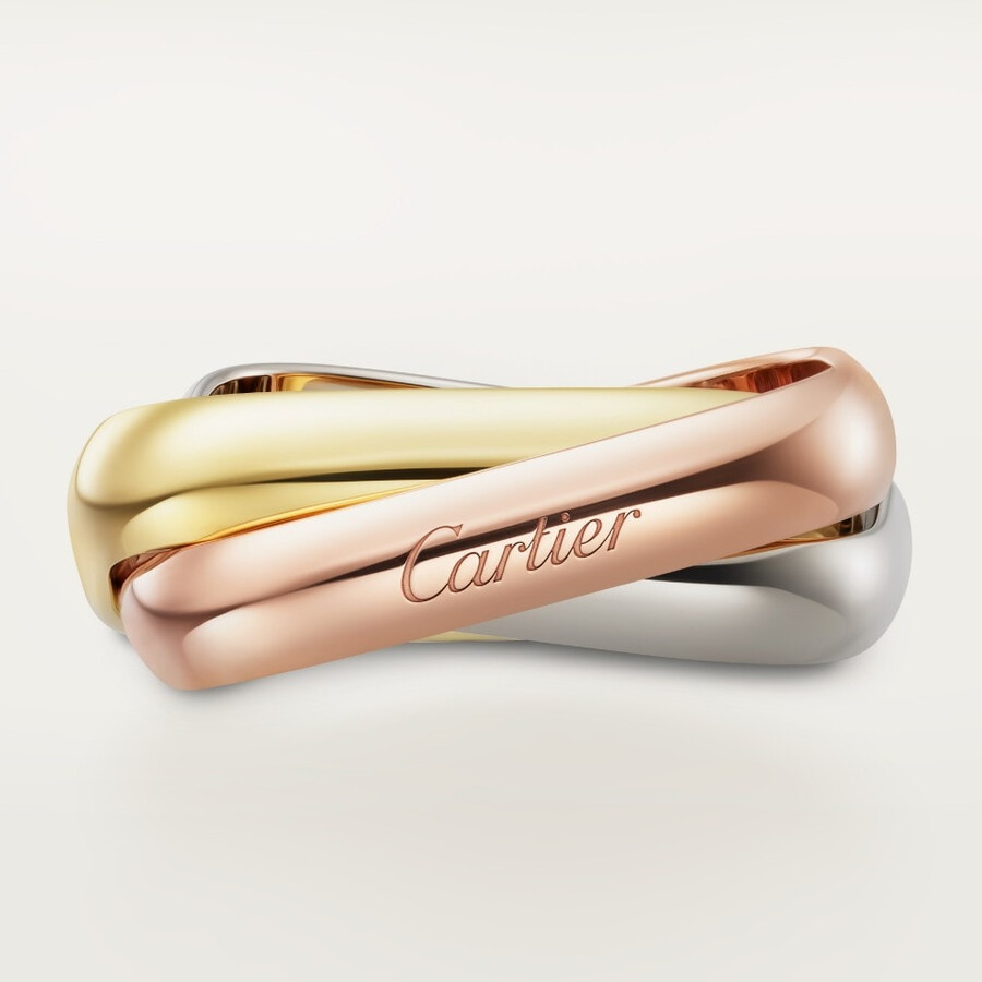 trinity-ring kissenförmig klassisches modell