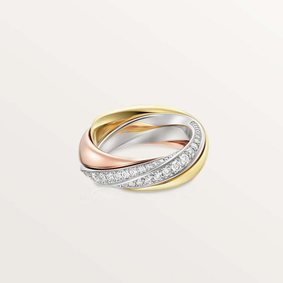 trinity-ring halb gepflastert