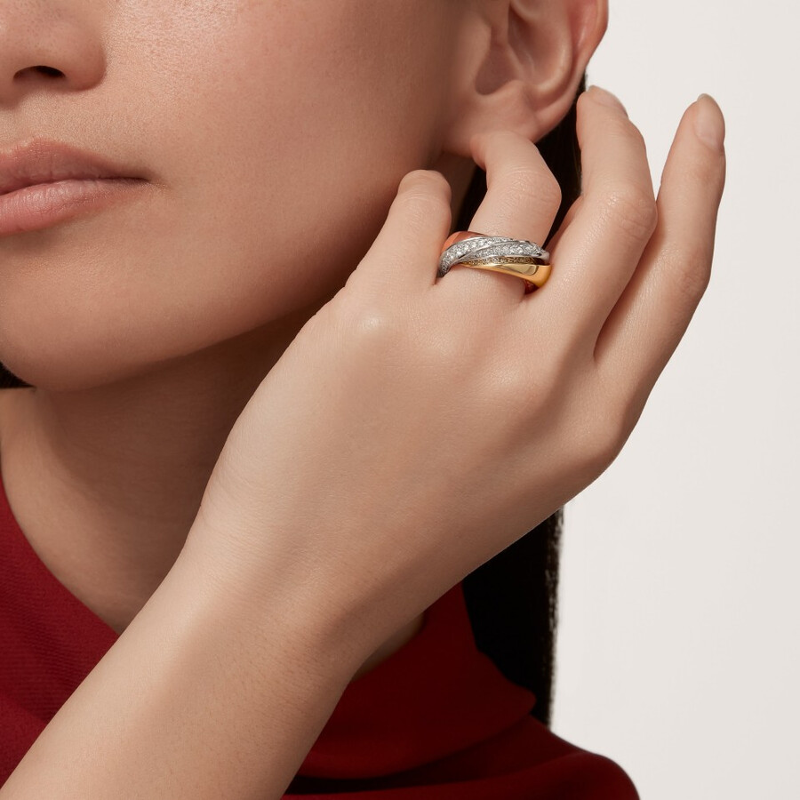 trinity-ring halb gepflastert