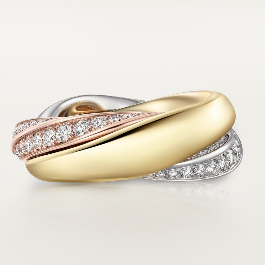 trinity-ring halb gepflastert
