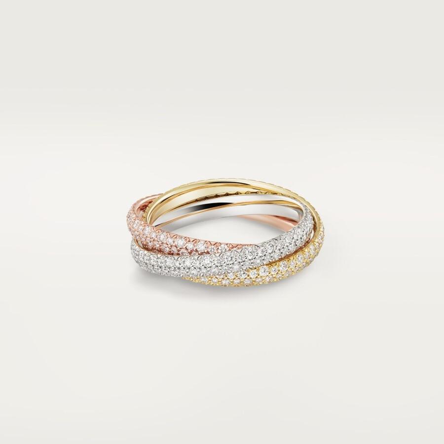 trinity-ring kleines modell gepflastert